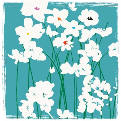 Turkise blomster av Jenny Frean