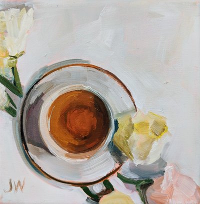 Blomster og te av Jenny Westenhofer
