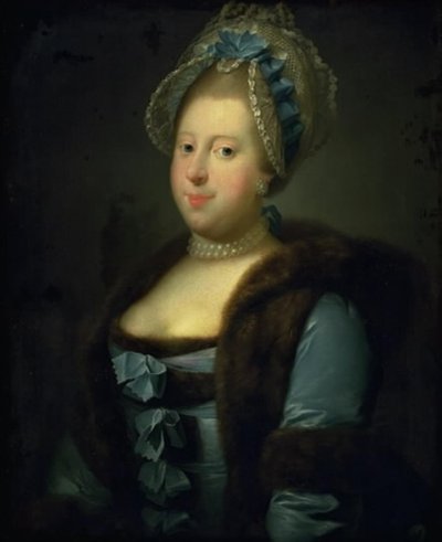 Caroline Mathilde, Christian VIIs dronning av Jens Juel