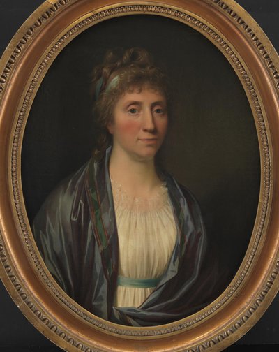 Damens portrett av Jens Juel