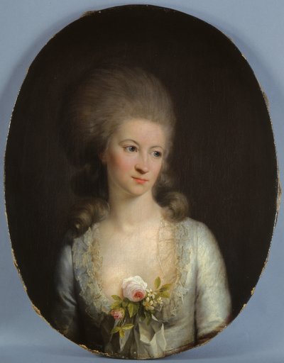 Portrett av Eleonore V. Hennings av Jens Juel