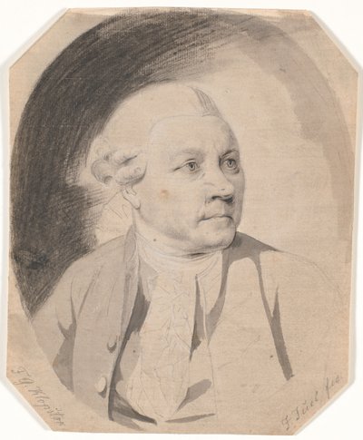 Portrett av poeten F.G. Klopstock (1724–1803) av Jens Juel