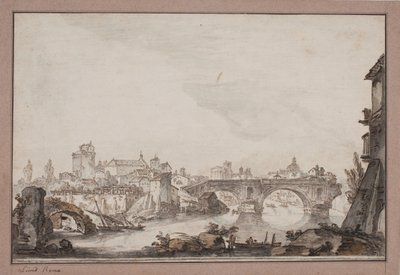 Capriccio med bl.a. Brudd bro. Roma av Jens Petersen Lund