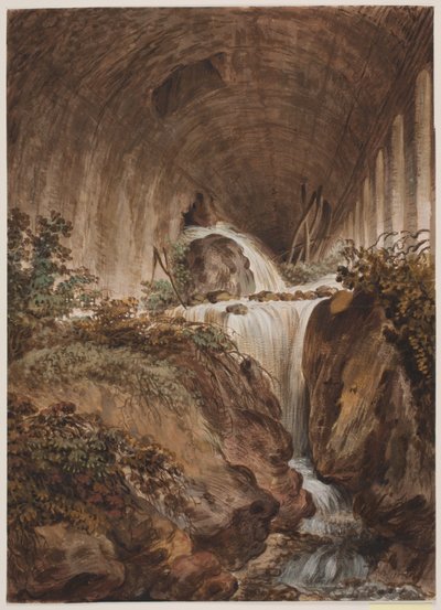 Foss under mursteinshvelv av Jens Petersen Lund