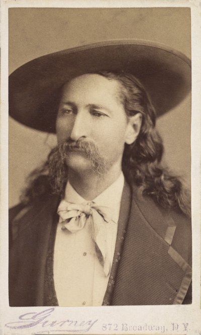Wild Bill Hickok, pub. 1873 (bilde) av Jeremiah Gurney