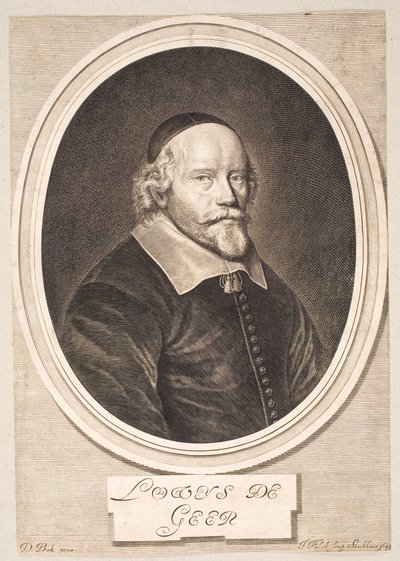 Portrett av Louis de Geer av Jeremias Falck
