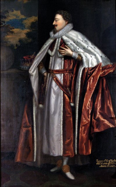 Roger Manners, 5. jarl av Rutland (1576–1612), ca. 1675 av Jeremias van der Eyden
