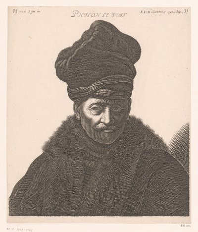 Portrett av Philo av Alexandria Philon le Juif (tittel på objekt) Byster av filosofer og konger (serietittel) av Jerôme David (attributed to)