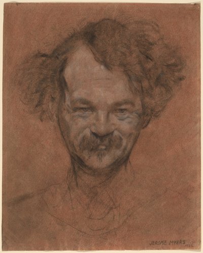 Selvportrett av Jerome Myers