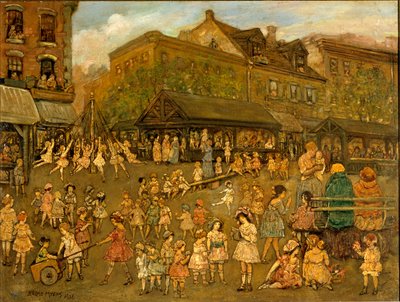 The Field of Joy, 1920. av Jerome Myers