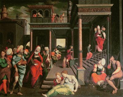 Presentasjonen i tempelet av Jeronimo Cosida y Ballejo