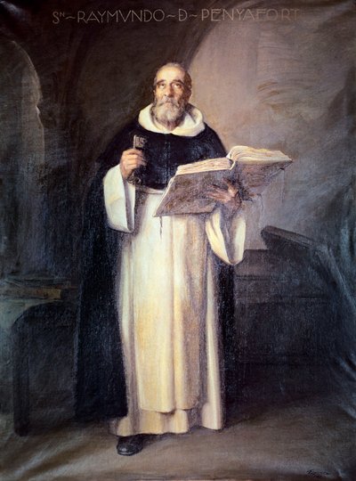 Saint Raymond av Penafort av Jeronimo Jacinto Espinosa