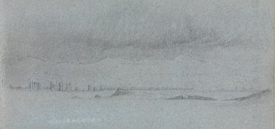 Skissebok over italienske landskapsfag, 1869. av Jervis McEntee
