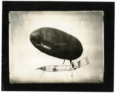 Luftskip "California Arrow" av Jessie Tarbox Beals