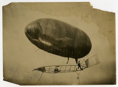 Luftskip "California Arrow" av Jessie Tarbox Beals