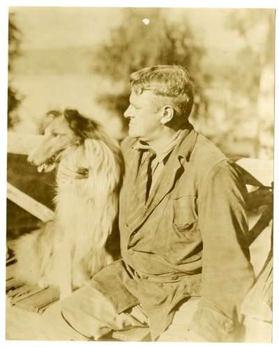 Albert Payson Terhune, forfatter, ca. 1916-28 (foto av gelatinsølv) av Jessie Tarbox Beals