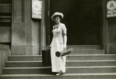 Beals på jobb, 1904 av Jessie Tarbox Beals
