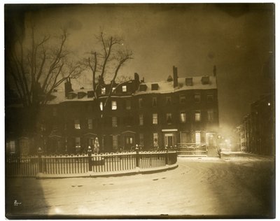 Boston gatebilde, Boston, USA, ca. 1902-10 (foto av gelatinsølv) av Jessie Tarbox Beals