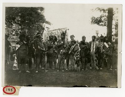 Columbia Lawn Fete, Iroquois-indianere av Jessie Tarbox Beals