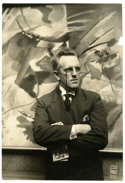 Dudley Crafts Watson - Chicago Art Institute, ca. 1913-40 (foto av gelatinsølv) av Jessie Tarbox Beals