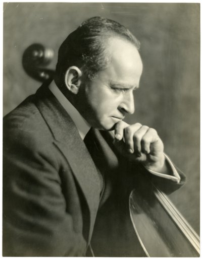 Hans Kronold, ca. 1905-21 (foto av gelatinsølv) av Jessie Tarbox Beals
