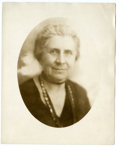 Ida Tarbell, ca. 1905-40 (foto av gelatinsølv) av Jessie Tarbox Beals