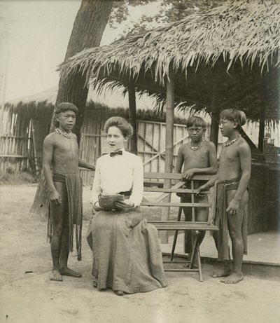 Igorroter sangtimer. [Filippinsk reservasjon ved Institutt for antropologi på verdensutstillingen 1904] av Jessie Tarbox Beals