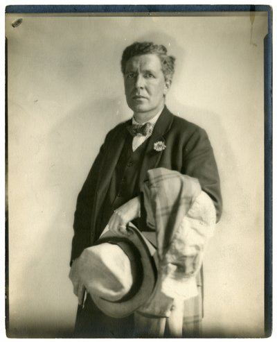 John Cowper Powys Llewelyn Powys, ca. 1905-40 (foto av gelatinsølv) av Jessie Tarbox Beals