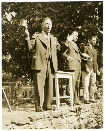 John W. Mitchell i Greenwich Conn eller Weston, Conn Den berømte auksjonariusen som gikk med xx bildet av Jessie Tarbox Beals