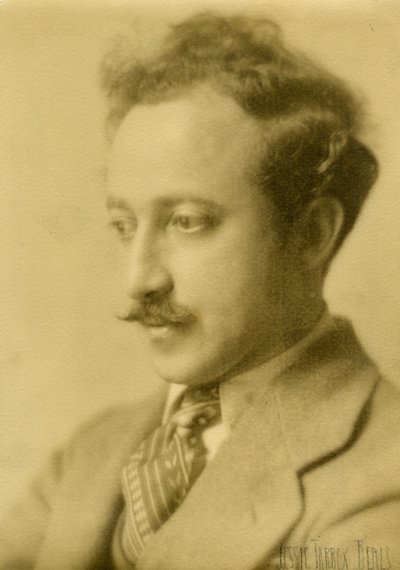 Joseph Auslander, poet, ca. 1925-27 (foto av gelatinsølv) av Jessie Tarbox Beals