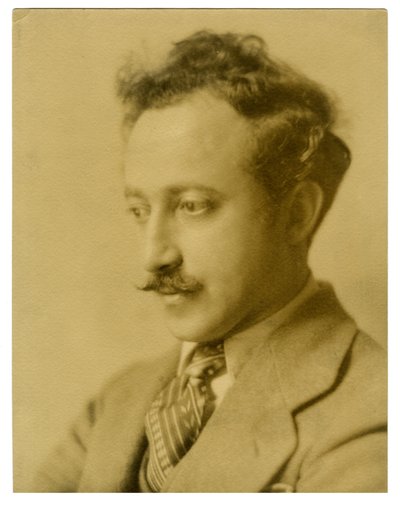 Joseph Auslander, poet, ca. 1925-27 av Jessie Tarbox Beals