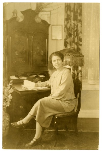 Dommer Jean Norris fra New York, ca. 1926 (foto av gelatinsølv) av Jessie Tarbox Beals