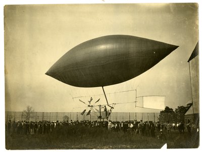 "Meteor" luftskip av Jessie Tarbox Beals