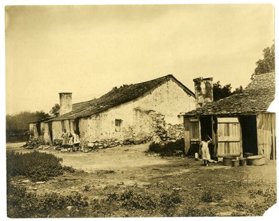 "Meksikansk" hus i Texas nær San Antonio av Jessie Tarbox Beals