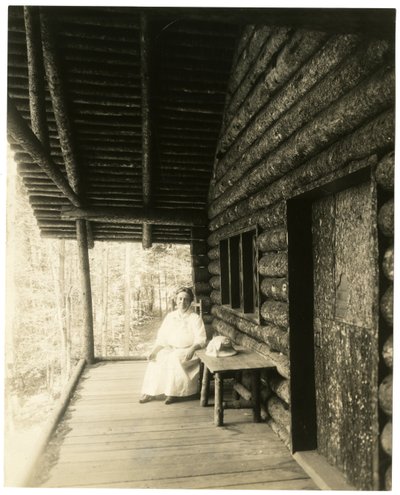 Mrs Edward McDowell Marian Griswold (Nevins) MacDowell, Peterboro NH, McDowell MacDowell Colony av Jessie Tarbox Beals