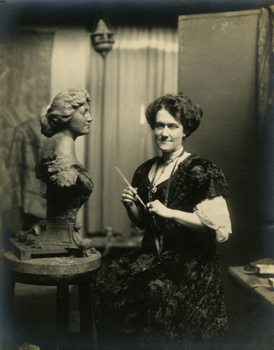 Fru Paulding Farnham, ca. 1905-40 av Jessie Tarbox Beals