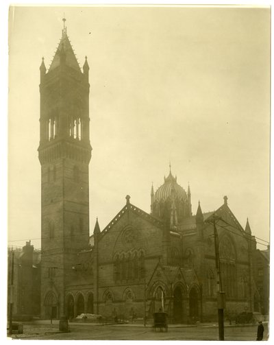 Old South Church, Boston, USA, ca. 1902-10 (foto av gelatinsølv) av Jessie Tarbox Beals