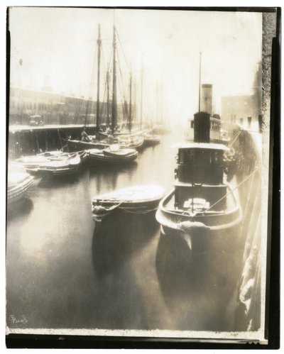 Old T Wharf, Boston, c.1902-10 (gelatin silver photo) av Jessie Tarbox Beals