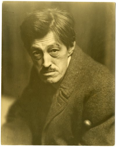 Sadakichi Hartman - tysk japansk kunstner og kunstkritiker, 1919 av Jessie Tarbox Beals