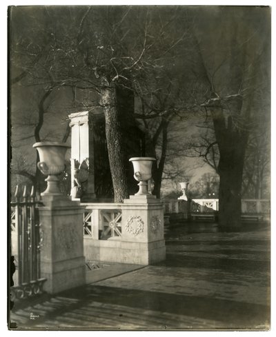 Shaw Memorial at night, Boston, Mass, USA, ca. 1902-10 (foto av gelatinsølv) av Jessie Tarbox Beals