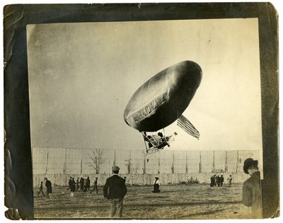 "City of St Mande" luftskip av Jessie Tarbox Beals