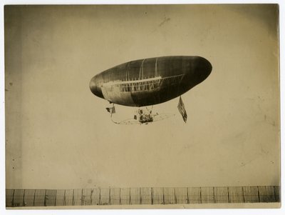 "City of St Mande" luftskip av Jessie Tarbox Beals