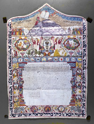 Jødisk ekteskapskontrakt, Ketubah av Jewish School