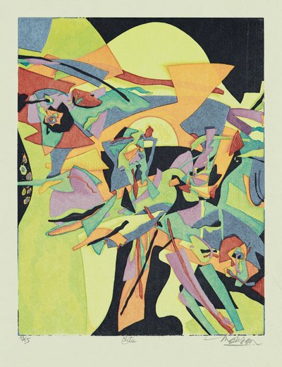 Clytie, 2013 (tresnitt) av Jim Monson
