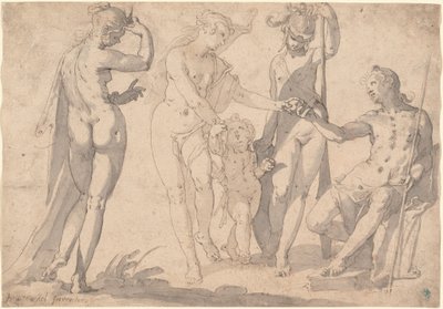 Paris-dommen av Joachim Anthonisz Wtewael