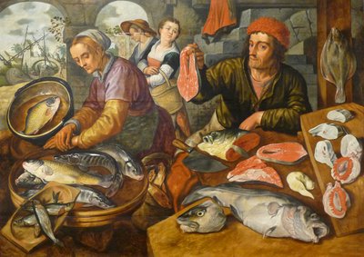 Fiskemarkedet av Joachim Beuckelaer
