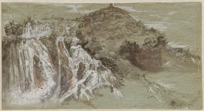 Fossene ved Tivoli (recto) av Joachim Franz Beich