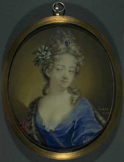 Portrett av grevinne Märta Creutz, født Banér av Joachim Henne