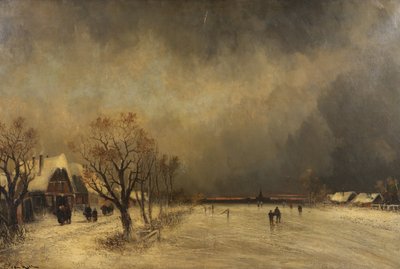 I vinterens grep, ca. 1900 av Joachim Hierschl Minerbi