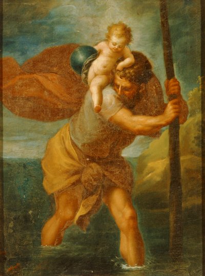 Sankt Kristoffer (maleri) av Joachim Patenier or Patinir